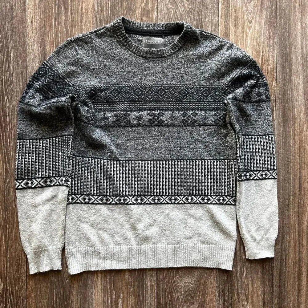 Aeropostale Women's Grey Jumper